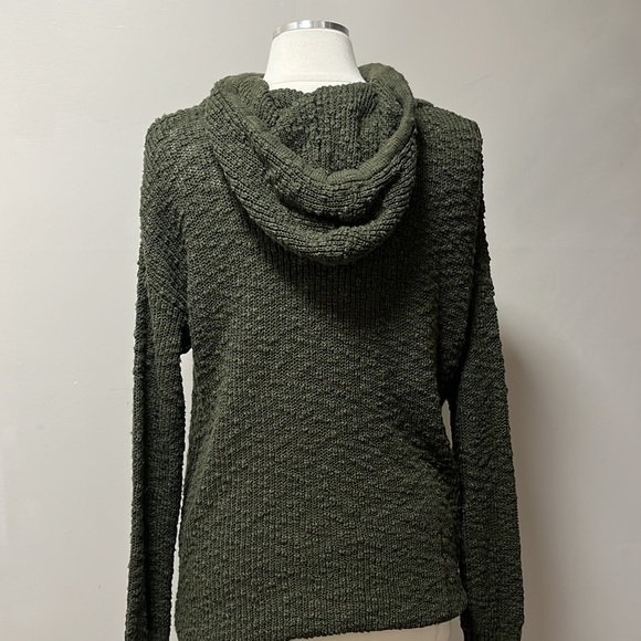 Natural Reflections green hooded sweater - Picture 4 of 6